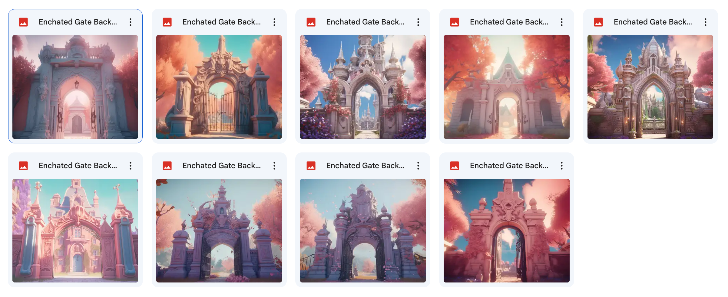 Enchanted Gate Background Bundle - Meg Bitton Productions