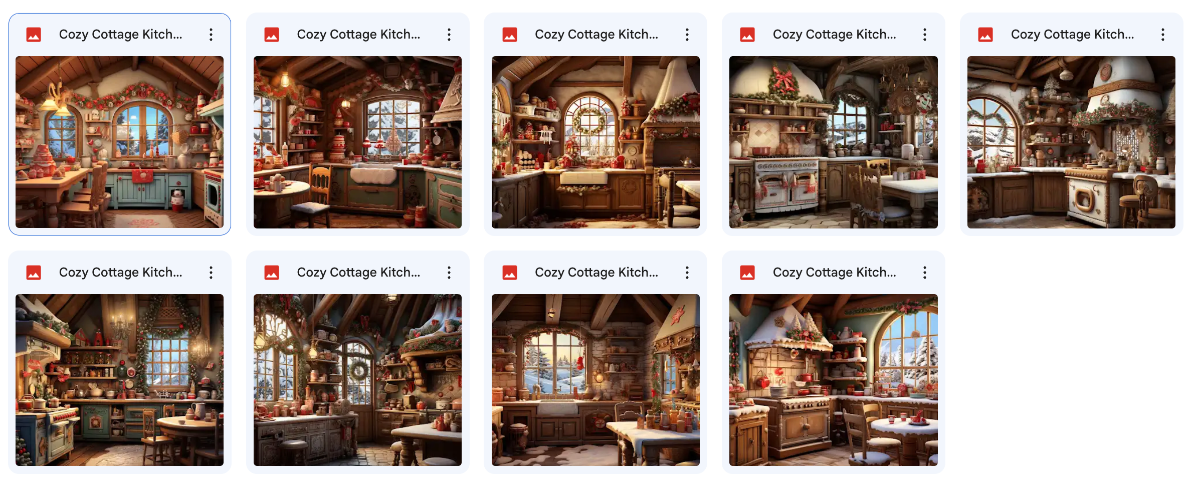 Cozy Cottage Kitchen Background Bundle - Meg Bitton Productions