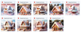 Gingerbread House Background Bundle - Meg Bitton Productions