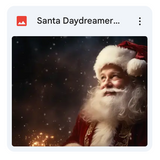 Santa Daydreamer Background Bundle