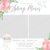 Spring Mini Session Template #12