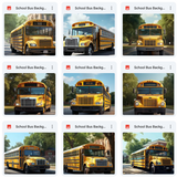 Ultimate School Bus Background Bundle