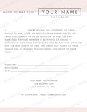 Modern Wedding Forms Templates Bundle