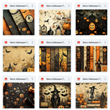 Ultimate Retro Halloween Texture Bundle