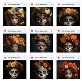 Dia de Muertos Fine Art Asset Pack