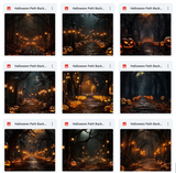 Ultimate Halloween Path Background Bundle