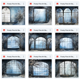 Ultimate Frosty Fine Art Winter Background Bundle