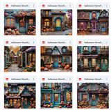 Ultimate Halloween Storefront Background Bundle