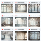 Ultimate Abandoned Winter Background Bundle