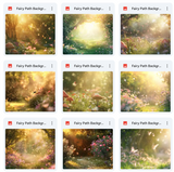 Ultimate Fairy Path Background Bundle