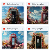 Ultimate Calling Spring Background Bundle