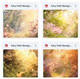 Ultimate Fairy Path Background Bundle