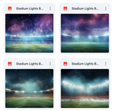 Ultimate Stadium Lights Background Bundle