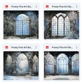 Ultimate Frosty Fine Art Winter Background Bundle