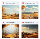 Ultimate Crisp Autumn Background Bundle