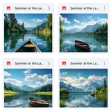 Ultimate Summer at the Lake Background Bundle