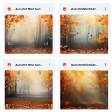 Ultimate Autumn Haze Background Bundle