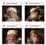 Santa's Helpers Fine Art Asset Pack