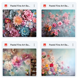 Ultimate Pastel Fine Art Background Bundle