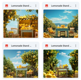 Ultimate Lemonade Stand Background Bundle