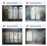 Ultimate Abandoned Winter Background Bundle