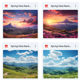 Ultimate Spring Vistas Background Bundle