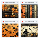 Ultimate Retro Halloween Texture Bundle