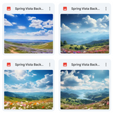 Ultimate Spring Vistas Background Bundle