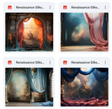 Ultimate Renaissance Silks Background Bundle