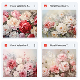 Ultimate Floral Valentine Texture Bundle