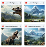 Ultimate Jurassic Background Bundle