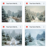 Ultimate Tree Farm Paths Background Bundle