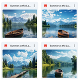 Ultimate Summer at the Lake Background Bundle