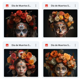 Dia de Muertos Fine Art Asset Pack