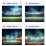 Ultimate Stadium Lights Background Bundle