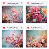 Ultimate Pastel Fine Art Background Bundle