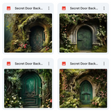 Ultimate Secret Door Background Bundle