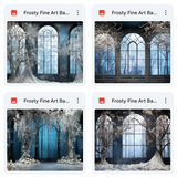 Ultimate Frosty Fine Art Winter Background Bundle