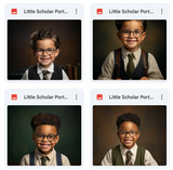 Fine Art Little Scholars Asset Pack