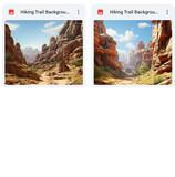 Ultimate Hiking Trails Background Bundle