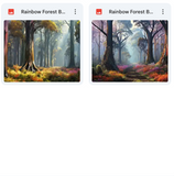 Ultimate Rainbow Forest Background Bundle