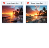 Ultimate Sunset Beach Background Bundle