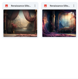 Ultimate Renaissance Silks Background Bundle