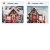 Ultimate Christmas Cabin Background Bundle