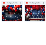 Ultimate Star Spangled Studio Background Bundle