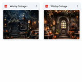 Ultimate Witchy Cottage Background Bundle
