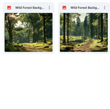 Ultimate Wild Forest Background Bundle