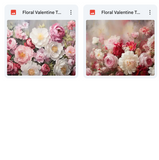 Ultimate Floral Valentine Texture Bundle