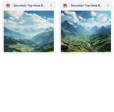 Ultimate Mountain Top Vista Background Bundle