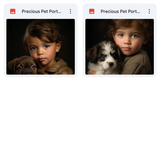 Fine Art Precious Pets Background, Subject & Action Asset Pack